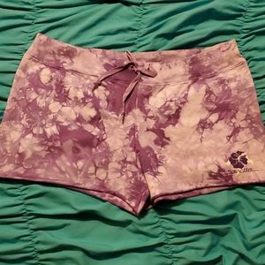 3 for $10 Bleach tie dye speedo shorts